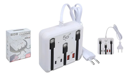 Multi function Charger 66w 5 x 1