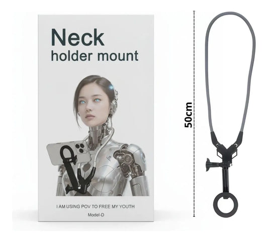 Soporte Magnético De Cuello Para Celular Neck Holder Mount C