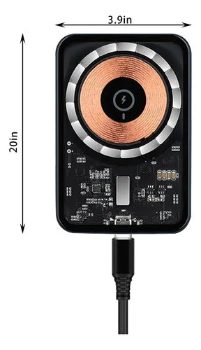 Cargador Inalámbrico Magnético Poderoso – 15W para Auto
