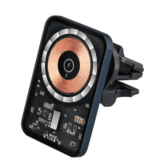 Cargador Inalámbrico Magnético Poderoso – 15W para Auto