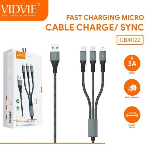 Cable de datos 3 en 1 CB4022